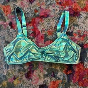 holographic bikini top